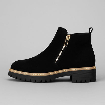 Calantha | Grey Suede Orthopedic Boots