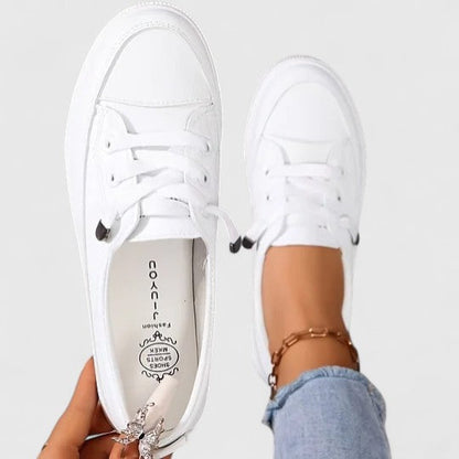 Calanthe | White Orthopedic Shoes