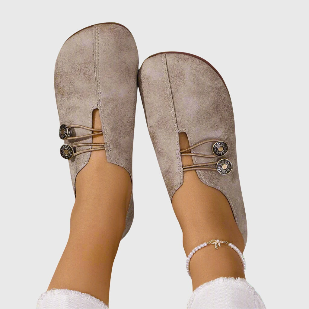 Brown Suede Daily Comfort Slip-Ons