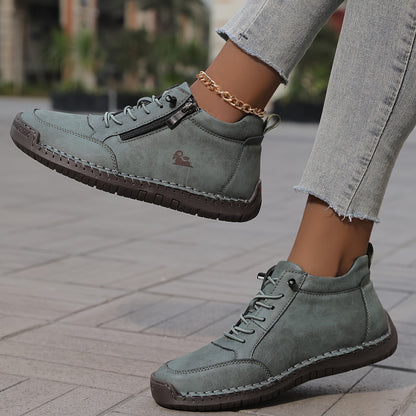 Kaysen | Grey Suede Orthopedic Shoes