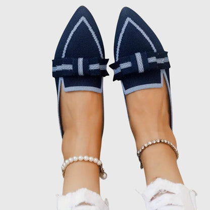 Astrid | Black Pointed-Toe Comfy Shoes (Limited Edition)
