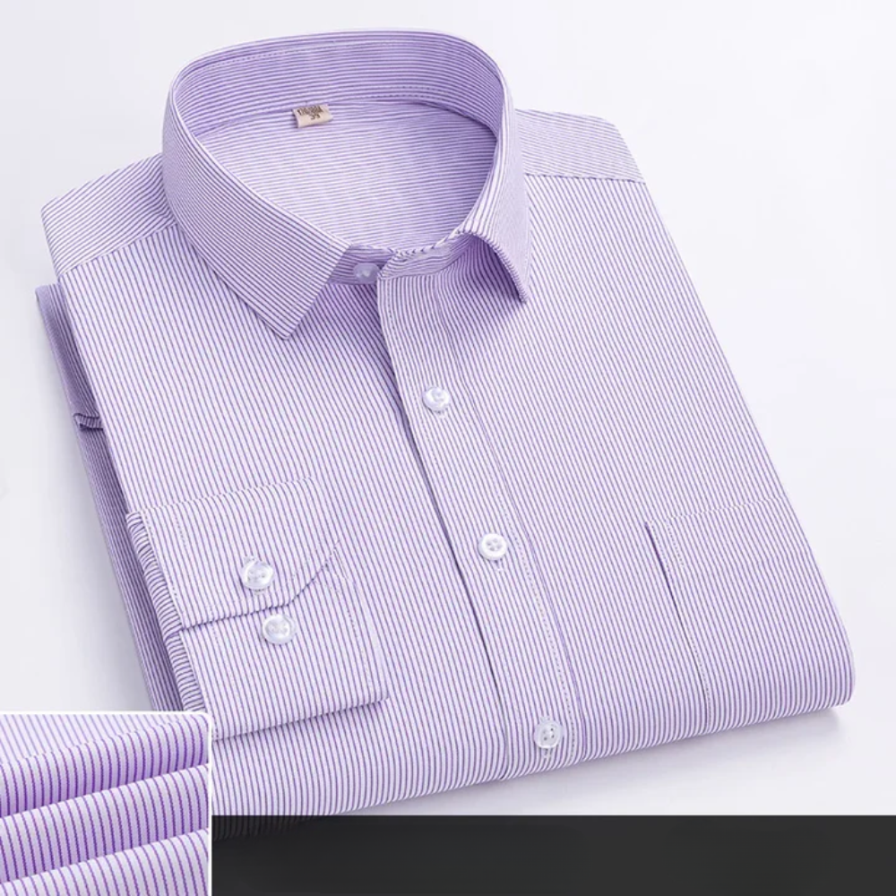 Benedict | Light Blue Elegant Office Shirt