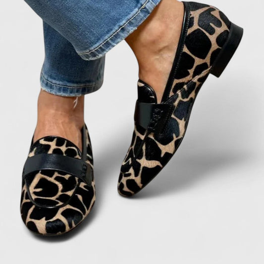 Calista | Animal Print Premium Orthopedic Loafers