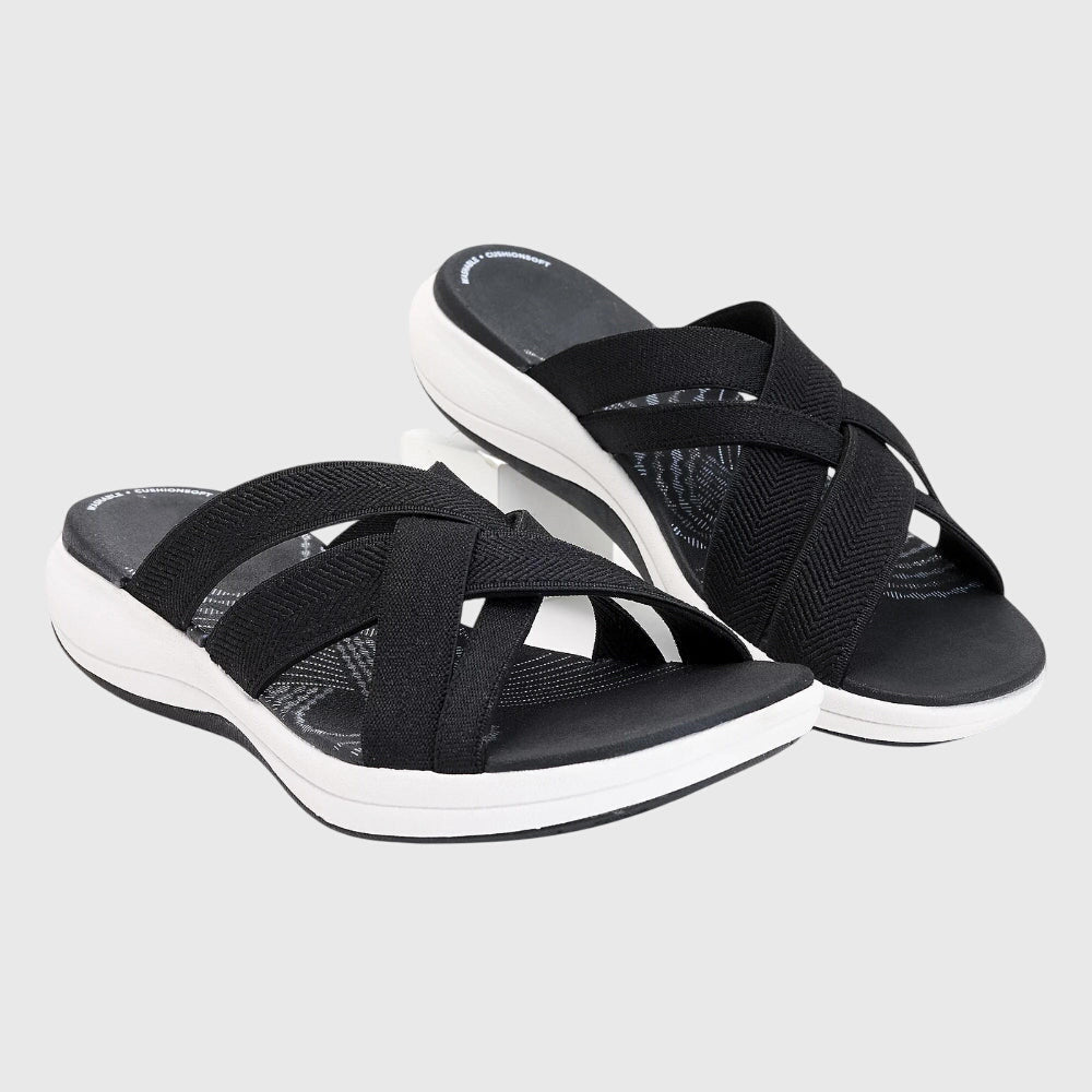 Astrid | Beige Orthopedic Sandals