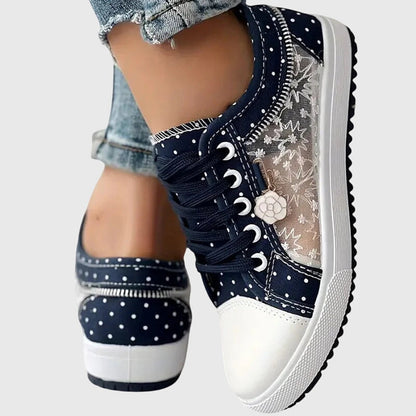 Calista | Blue Denim Orthopedic Sneakers
