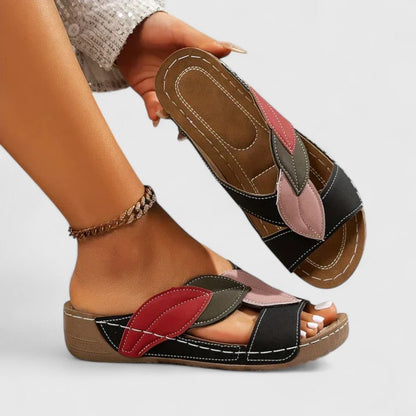 Multicolor Strap Orthopedic Sandals