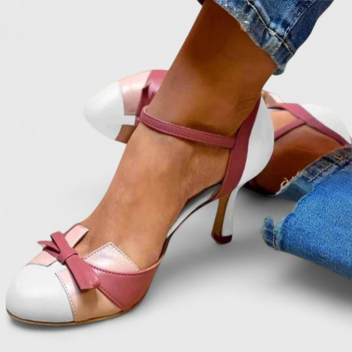 Calantha | Elegant Pink Comfortable Heels