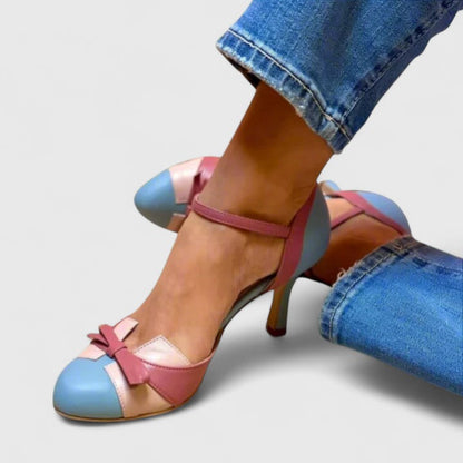 Calantha | Elegant Pink Comfortable Heels