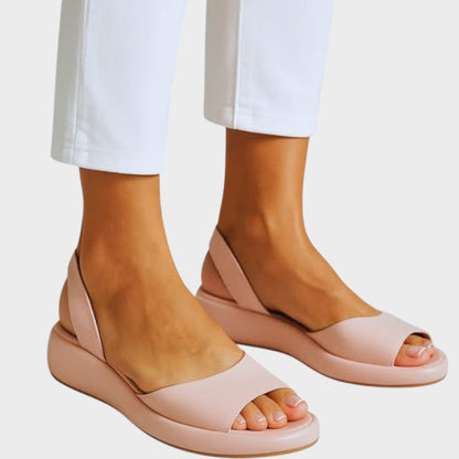 Calanthe | Vibrant Yellow Orthopedic Sandals