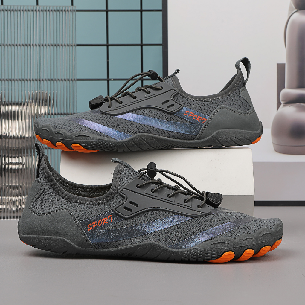 Kairos | Men's Premium White Lightweight Barefoot Style Training Shoes