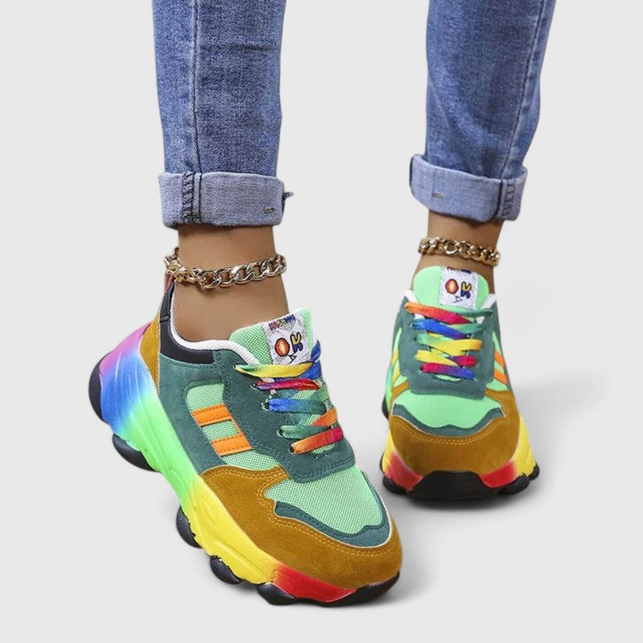 Calanthe | Rainbow Orthopedic Sneakers