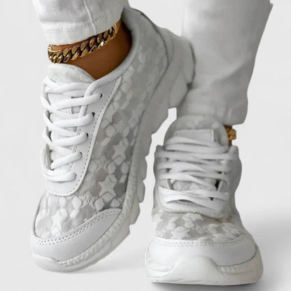 Aurelia | Exquisite White Comfortable Sneakers