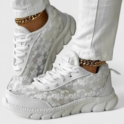 Aurelia | Exquisite White Comfortable Sneakers