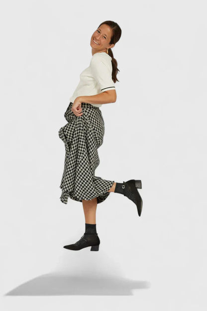 Astrid | Black Suede Orthopedic Heels
