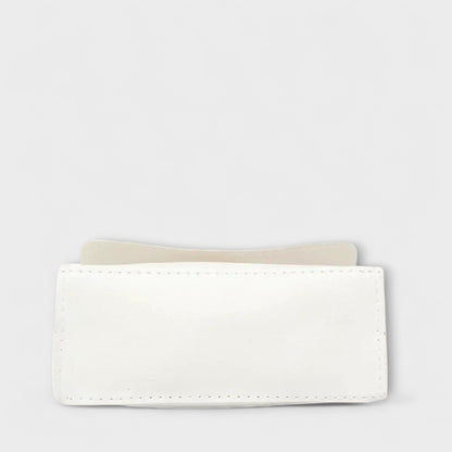 Astrid | Women’s Elegant Black Chain Handbag with Scarf Handle