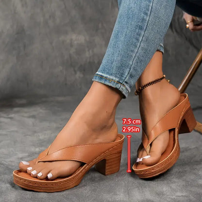 Calista | Luxury Gold Strap Wedge Sandals