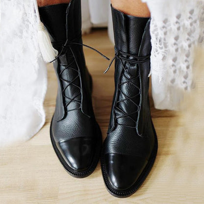 Astrid | Black Stylish Comfortable Leather Boots