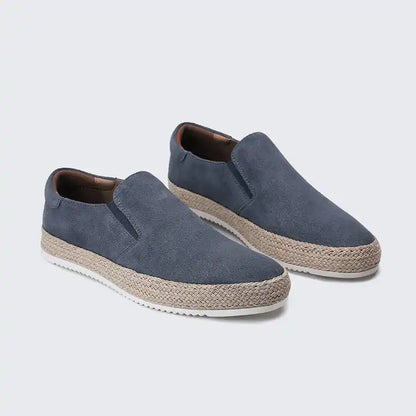 Beckett | Blue Suede City Shoes