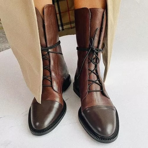 Astrid | Black Stylish Comfortable Leather Boots