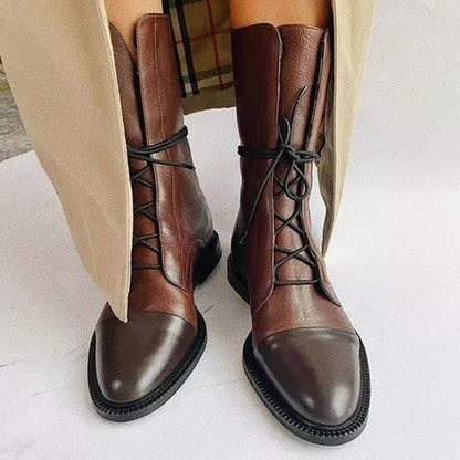 Astrid | Black Stylish Comfortable Leather Boots