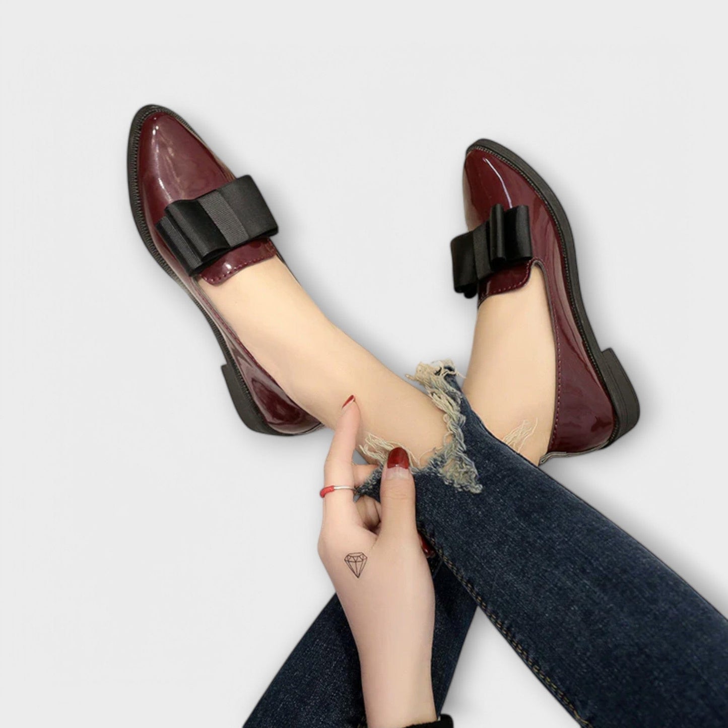 Calista | Rich Burgundy Everyday Loafers