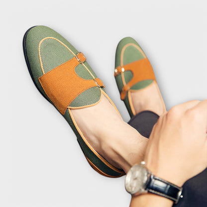Calista | Soft Indoor Comfort Slippers in Beige Suede