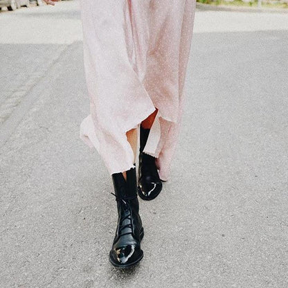 Astrid | Black Stylish Comfortable Leather Boots