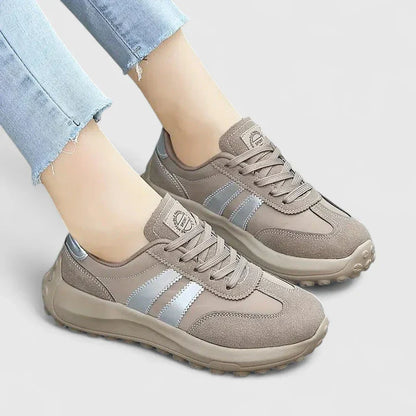 Calantha | Taupe Orthopedic Sneakers
