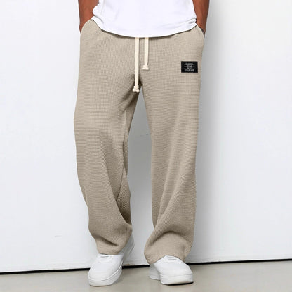 Beckett | Light Blue Relaxed Fit Drawstring Pants