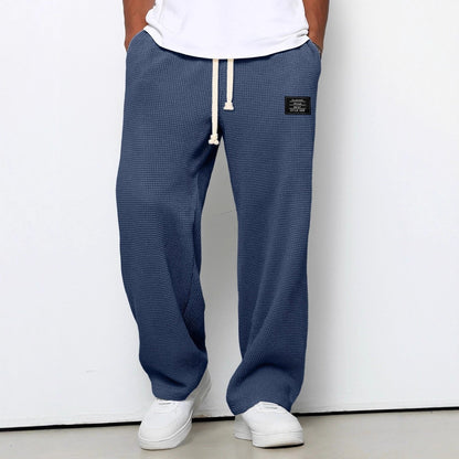 Beckett | Light Blue Relaxed Fit Drawstring Pants