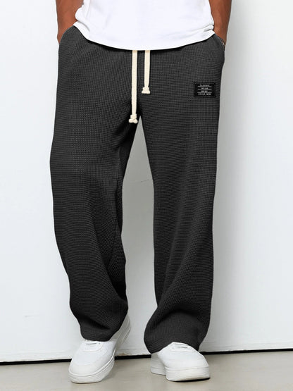 Beckett | Light Blue Relaxed Fit Drawstring Pants