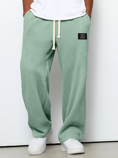 Beckett | Light Blue Relaxed Fit Drawstring Pants