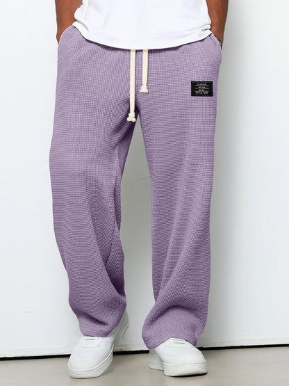 Beckett | Light Blue Relaxed Fit Drawstring Pants