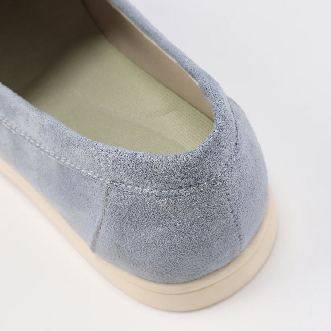 Beckett | Light Grey Suede Shoes
