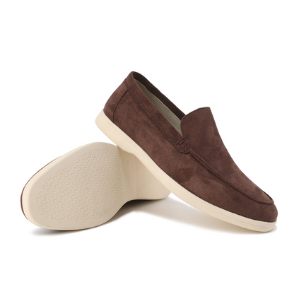 Beckett | Light Grey Suede Shoes