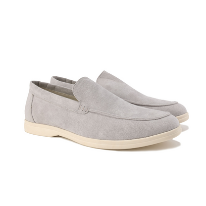 Beckett | Light Grey Suede Shoes