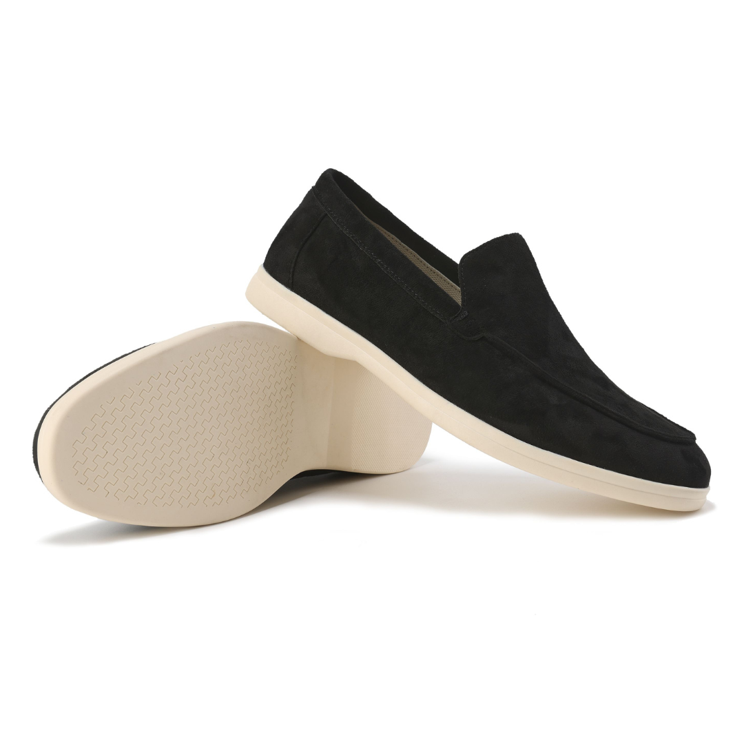 Beckett | Light Grey Suede Shoes
