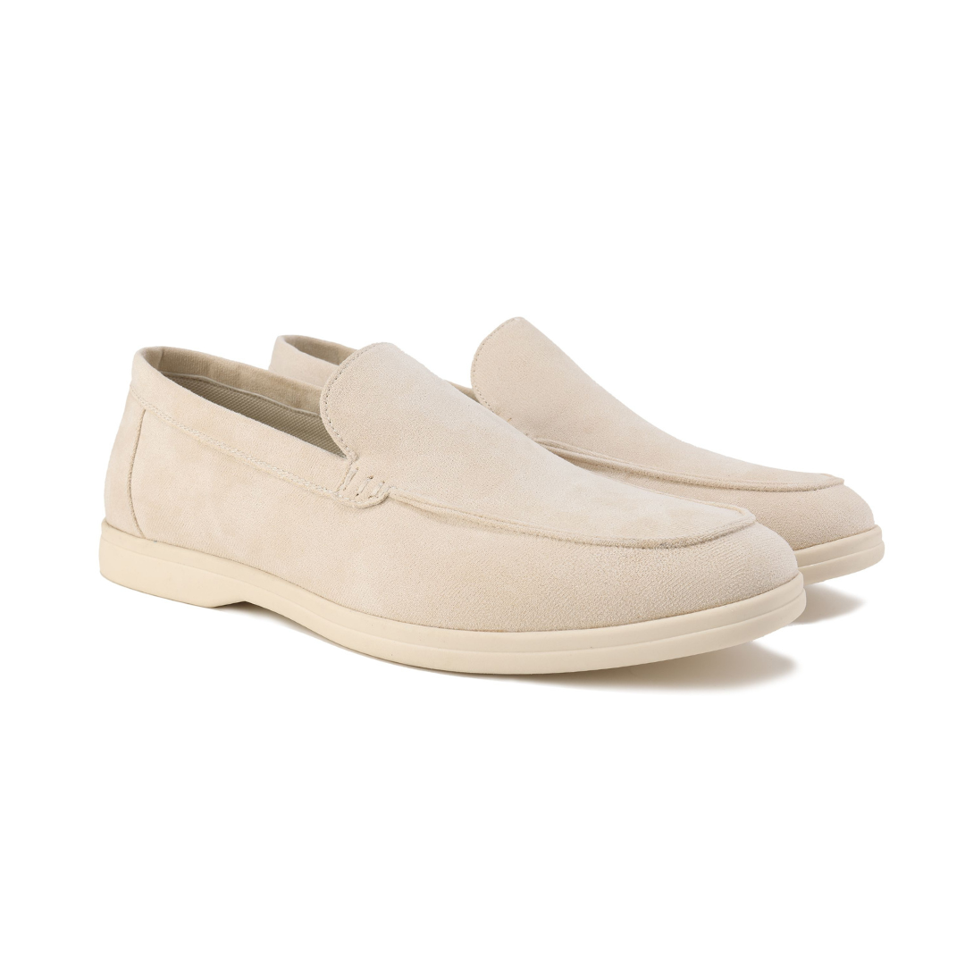 Beckett | Light Grey Suede Shoes