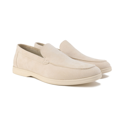 Beckett | Light Grey Suede Shoes