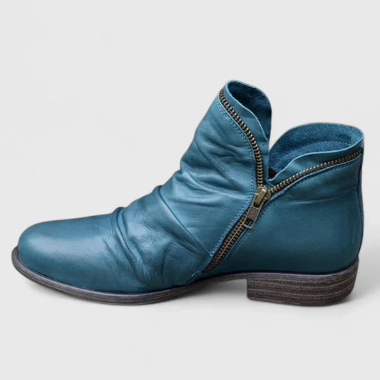Kalindi | Teal Ankle Orthopedic Boots