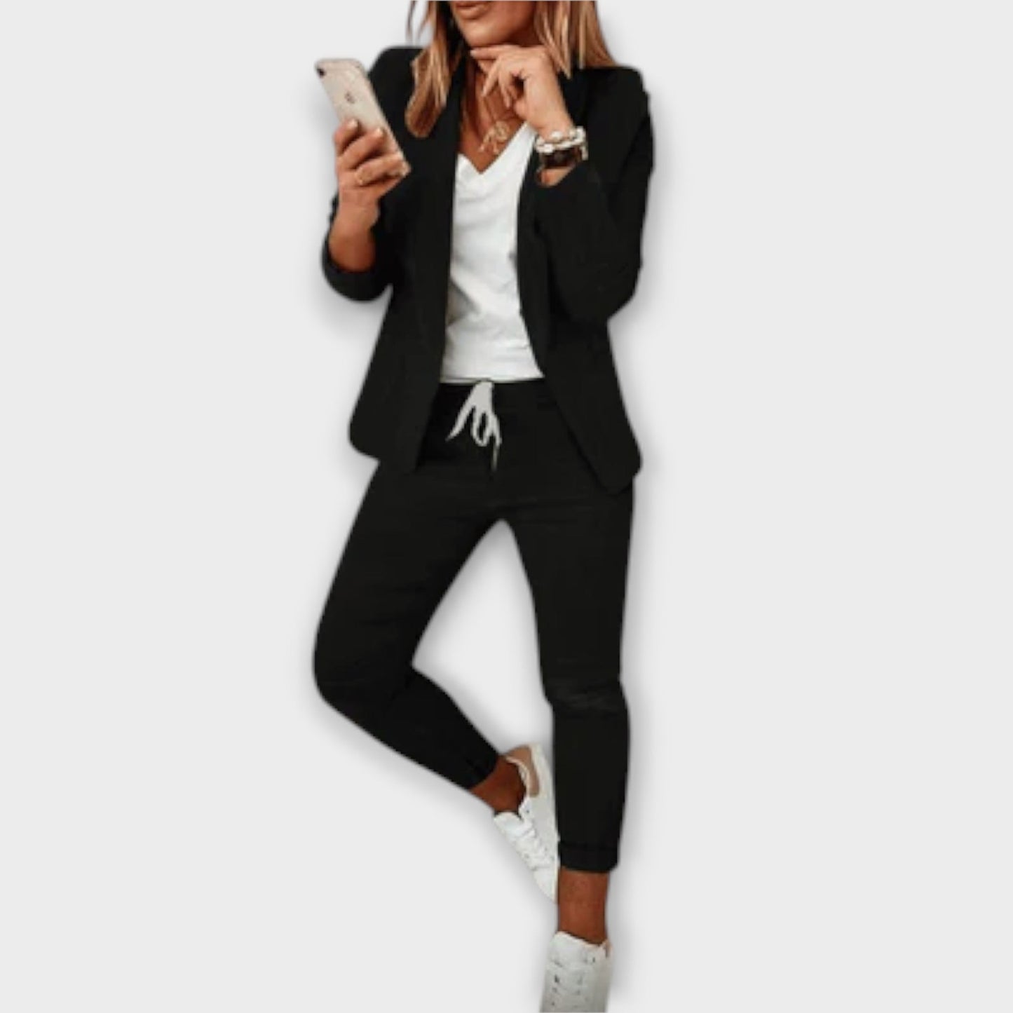 Calista | Elegant Royal Blue Blazer Set