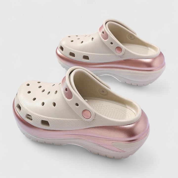 Calantha | Rose Gold Orthopedic Sandals