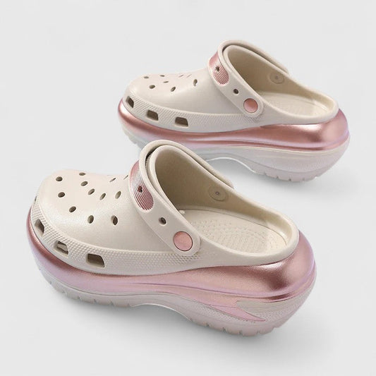 Calantha | Rose Gold Orthopedic Sandals