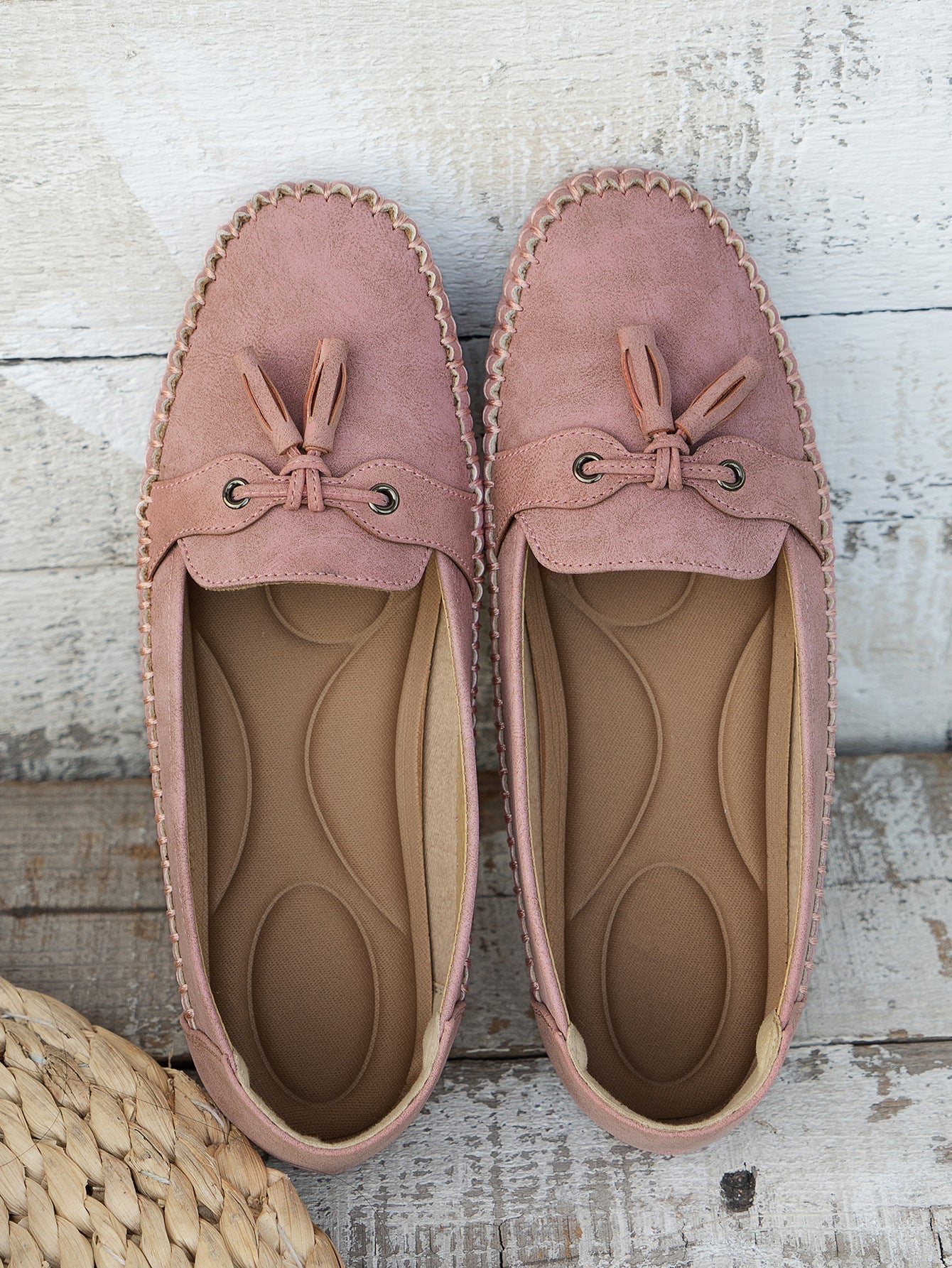 Astrid | Navy Blue Comfortable Soft Moccasins