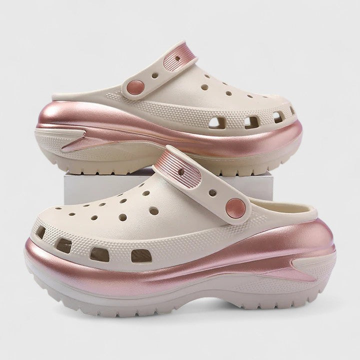 Calantha | Rose Gold Orthopedic Sandals