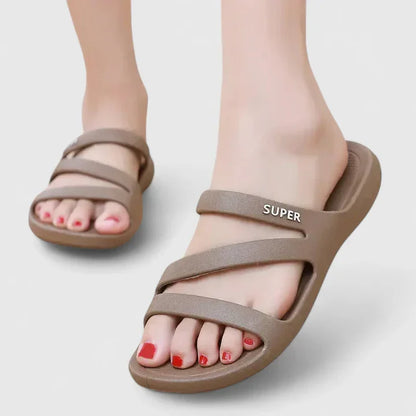 Calista | Rose Gold Orthopedic Sandals