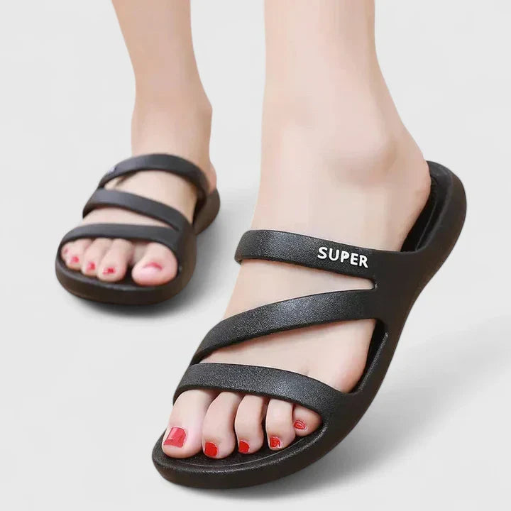 Calantha | Rose Gold Orthopedic Sandals