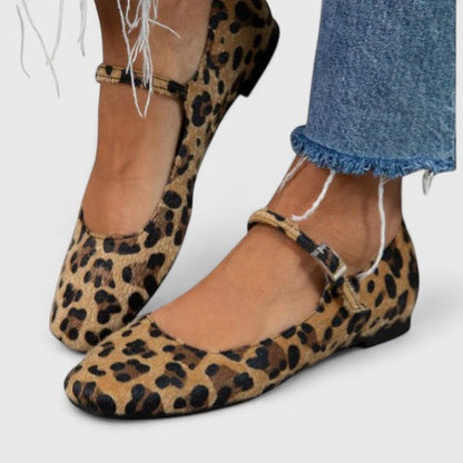 Calista | Sophisticated Cheetah Print Sandals