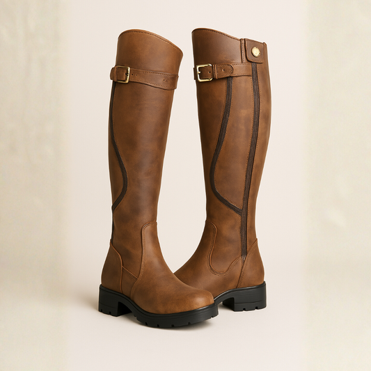 Astrid | Brown High Stylish Boots