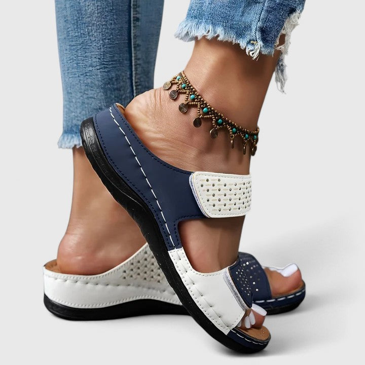 Astrid | Luxury Two-Strap Orthopedic Sandals